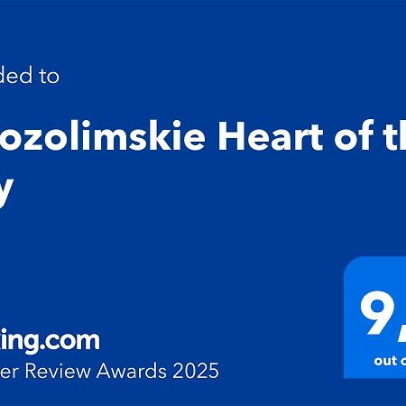 Jerozolimskie Heart Of The City Varsavia Esterno foto